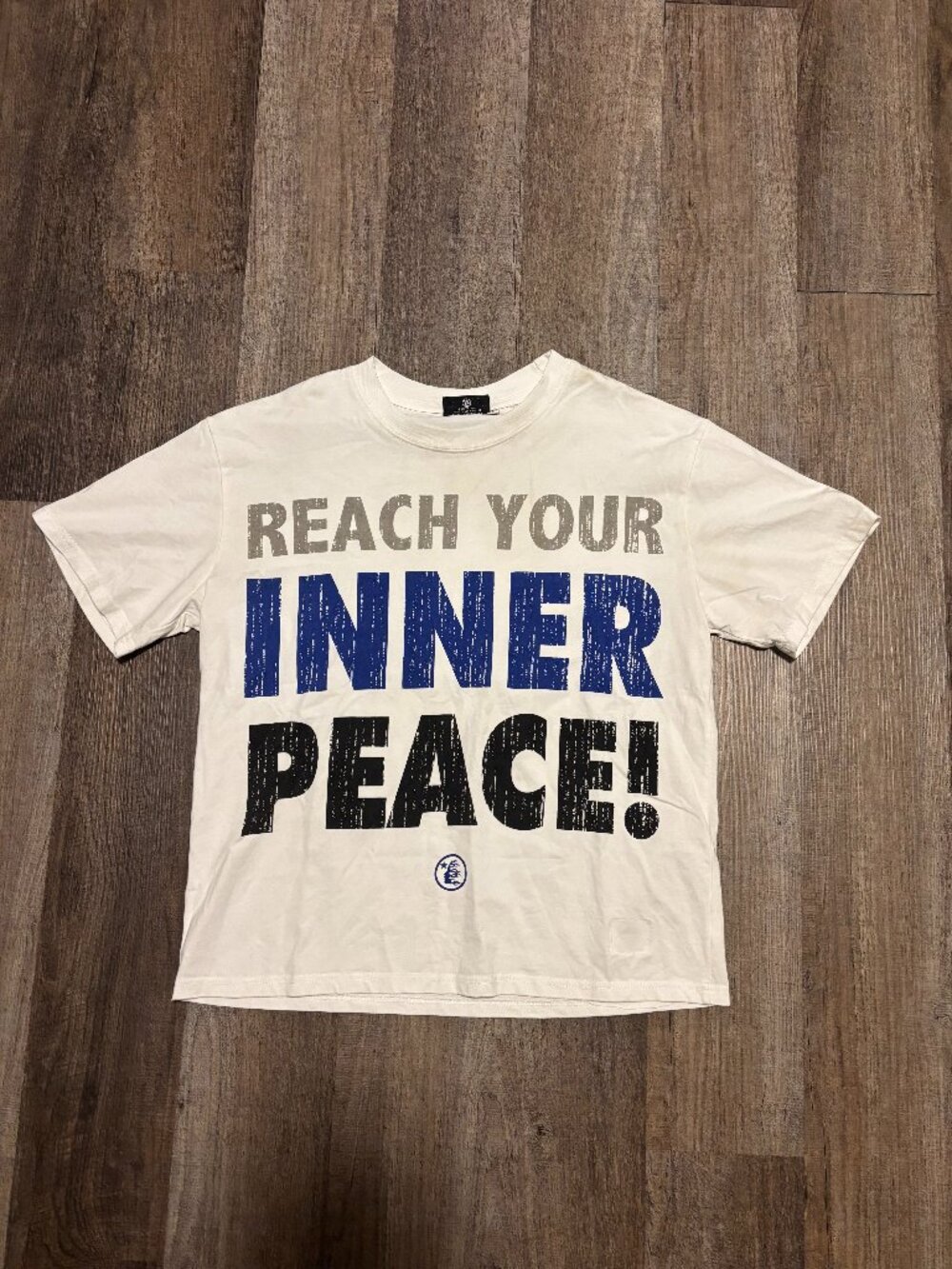 HELLSTAR 'Reach Your Inner Peace' Graphic Tee Shirt Boxy Fit